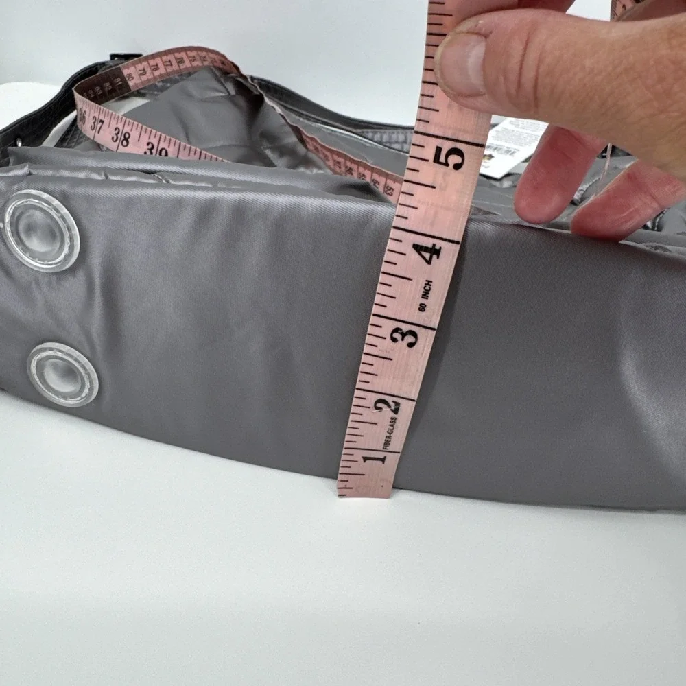 Lug Zipliner 2 Hobo Convertible Backpack Bag purse Tote Metal Pearl NEW